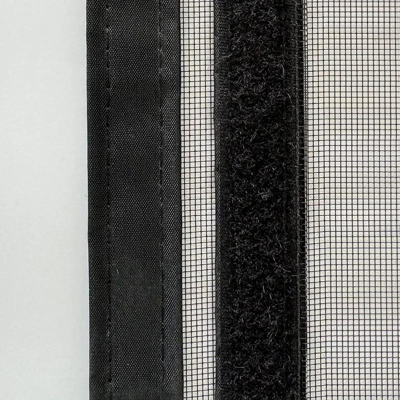 Écran de porte magnétique, taille personnalisée, moustiquaire, rideau, insectes volants, fermeture a