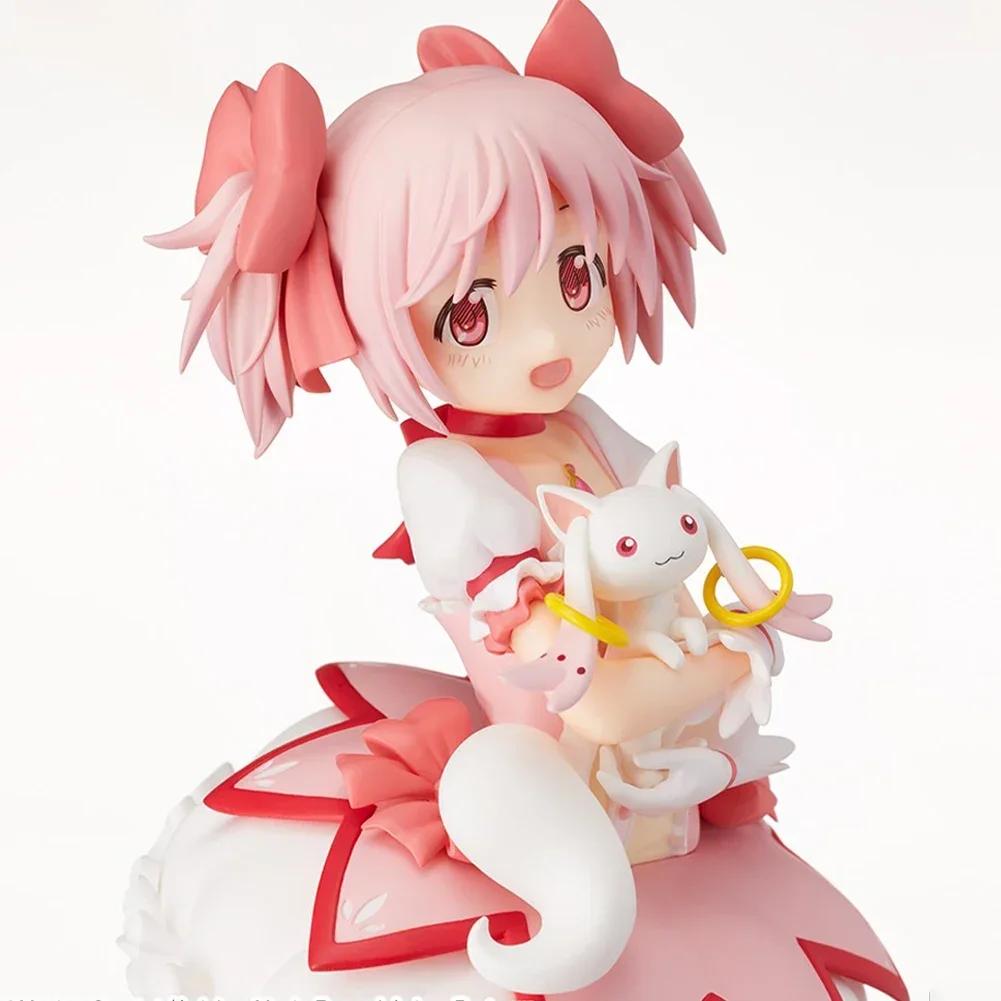 22 cm PMMM fille magique Anime Figure Kaname Madoka Figurine Kawaii Akemi Homura Figurine mignon Lol
