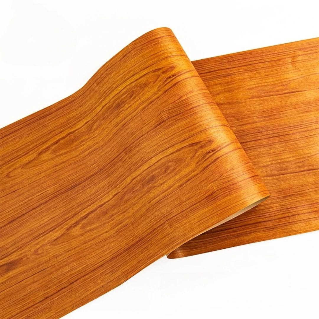 Placage en bois de palissandre doré naturel 58x250cm, pour la conception de meubles, la rénovation i