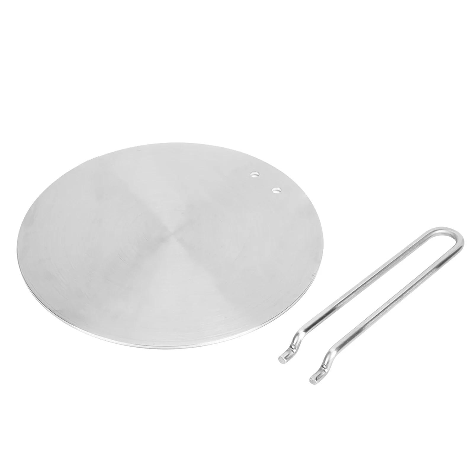 Plaque d'anneau de diffuseur de chaleur de cuisinière à gaz et électrique en acier inoxydable, adapt