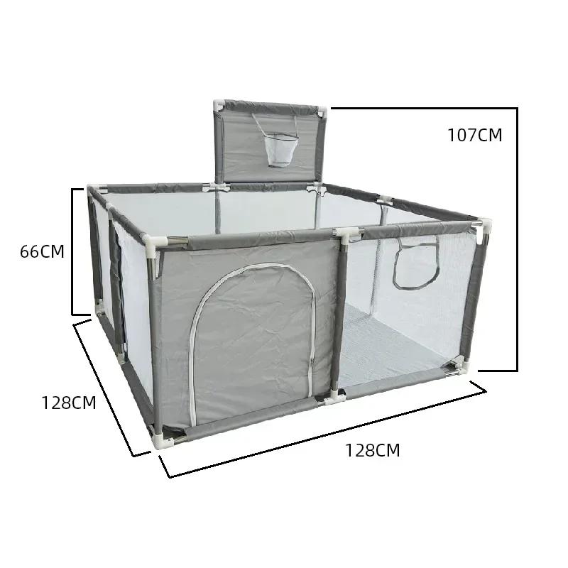 Parc carré pour bébé, parc de jeux pour bébé en bas âge, barrières d'activité pour nourrissons, aire