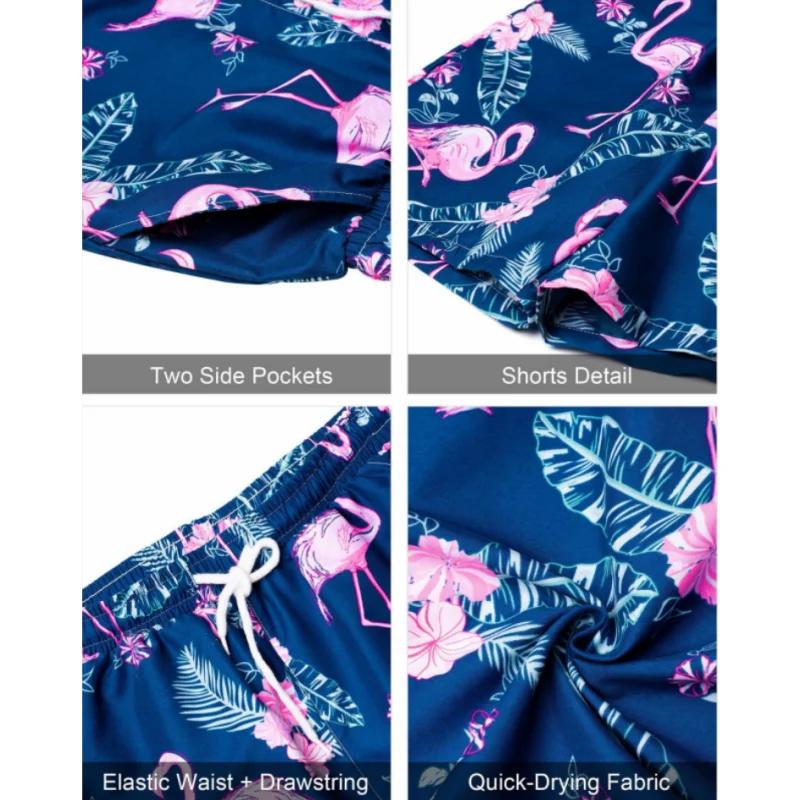 2024 été hommes de mode imprimé léopard à manches courtes chemise et shorts ensemble plage Style t-s