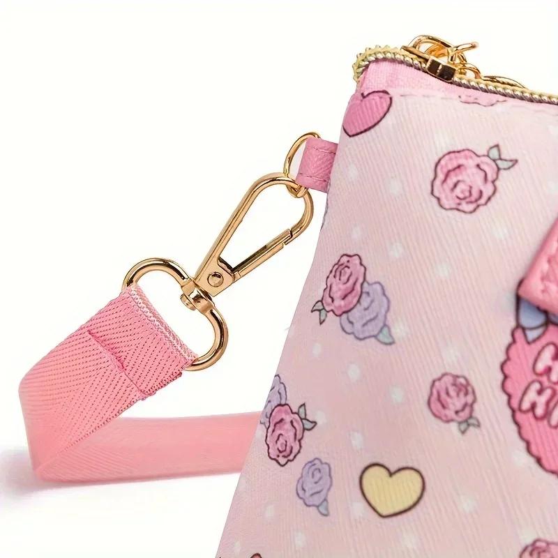 Joli sac à main fourre-tout Sanrio Cinnamoroll Hello Kitty, élégant et polyvalent avec adorable sac 