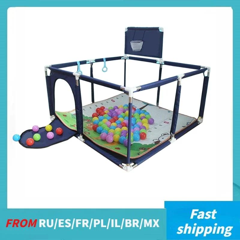 Parc carré pour bébé, parc de jeux pour bébé en bas âge, barrières d'activité pour nourrissons, aire