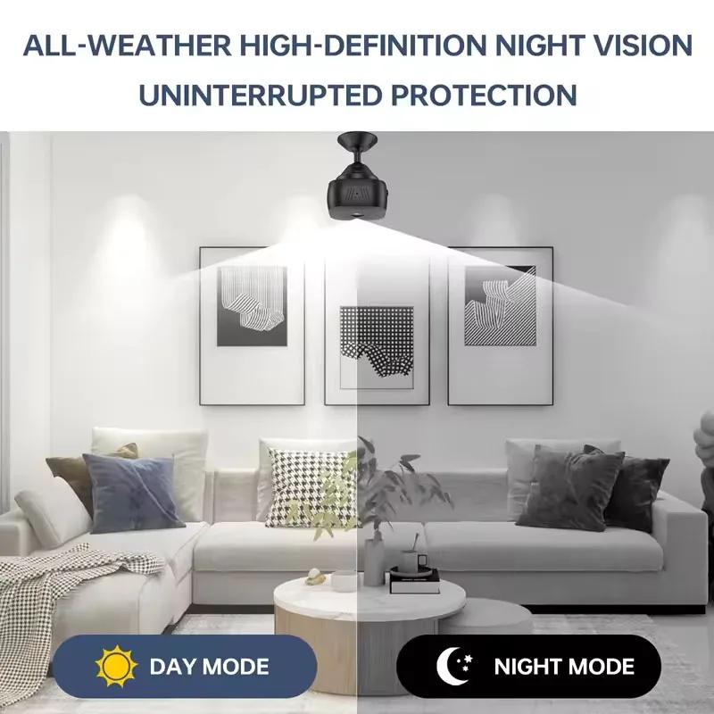 Moniteur bébé Mini caméra HD WiFi Surveillance sans fil Protection de sécurité moniteur à distance c