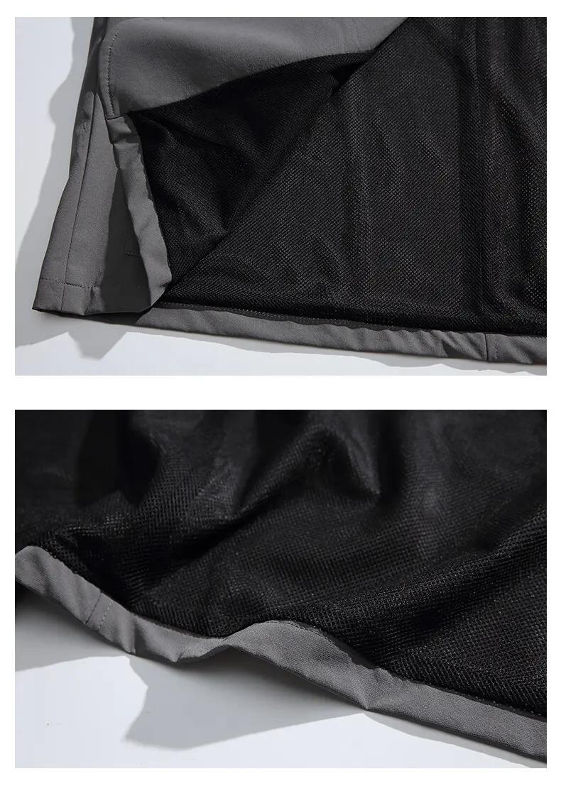 Blazer cargo surdimensionné imbibé pour hommes, streetwear décontracté, mode extérieure, Cityboy, ma