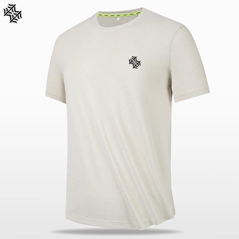 SBWL-T-shirt à séchage rapide pour homme, chemise de protection respirante, soie glacée, randonnée e