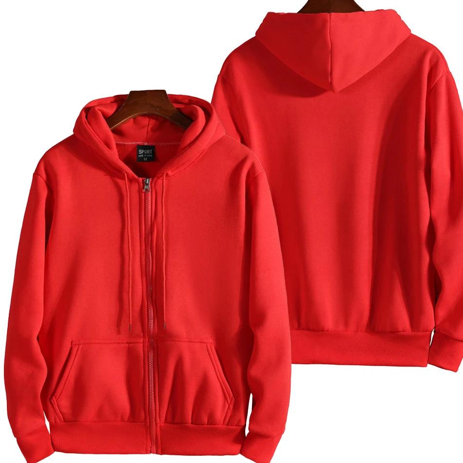 Sweat à capuche à manches longues pour femmes et hommes, sweats à capuche zippés, vêtements de sport