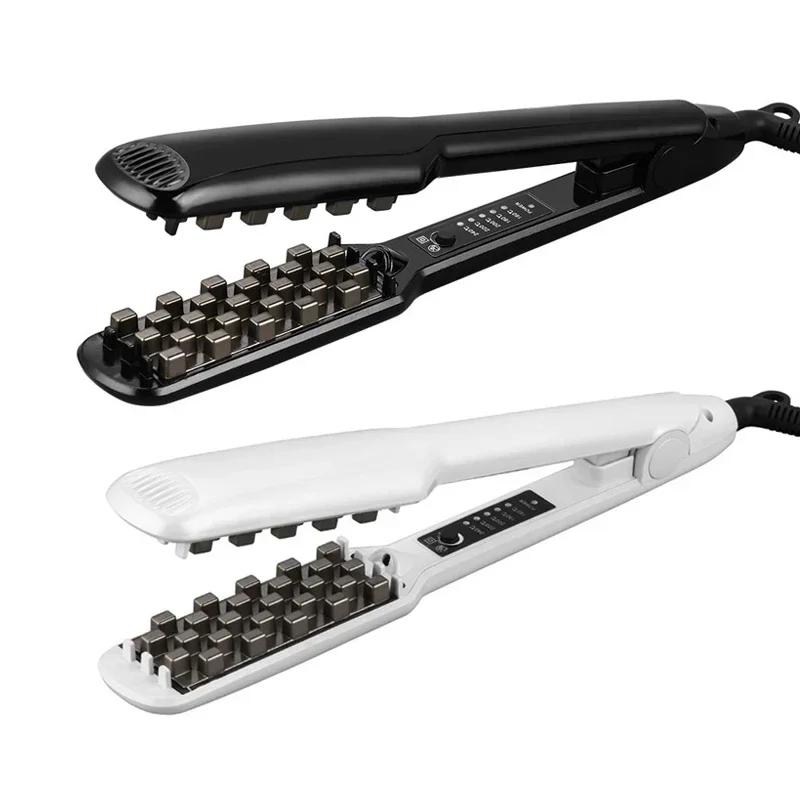 Fer à cheveux volumisant professionnel en céramique, volume de cheveux durable pour cheveux courts o