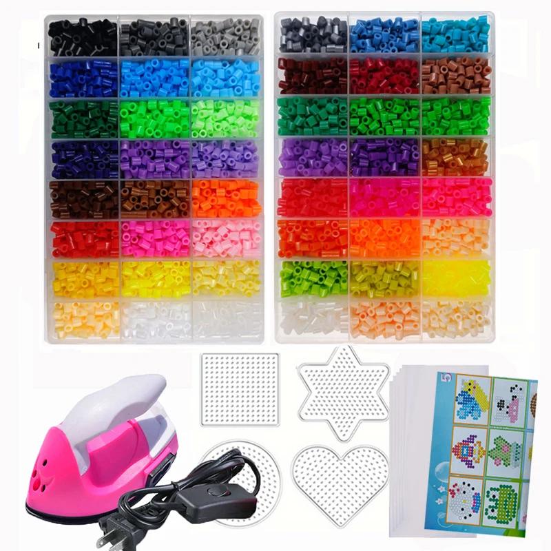 Hama Beads Box Embalagem mosaïque thermique Ferro Education perles, perles de repassage fusible perl