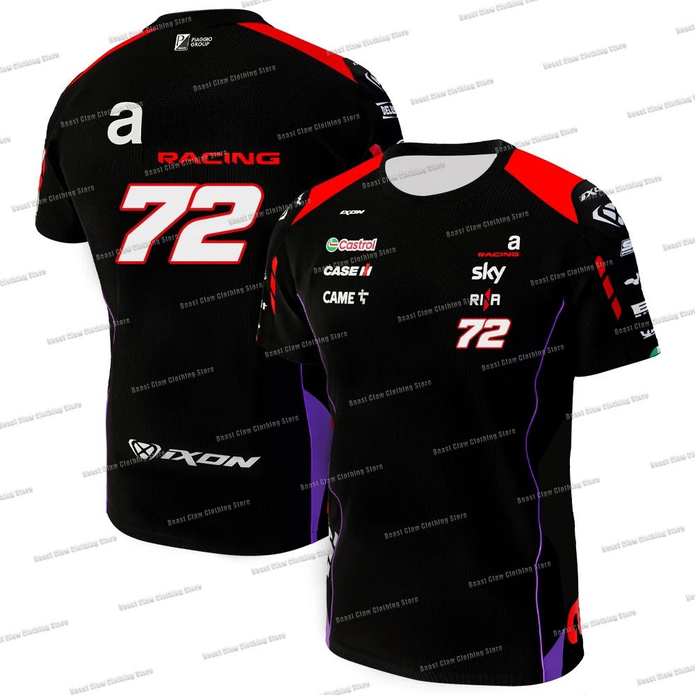 T-shirt de course Marco Bezzecchi 72 pour hommes, Martin 89, à séchage rapide, à manches courtes, sp