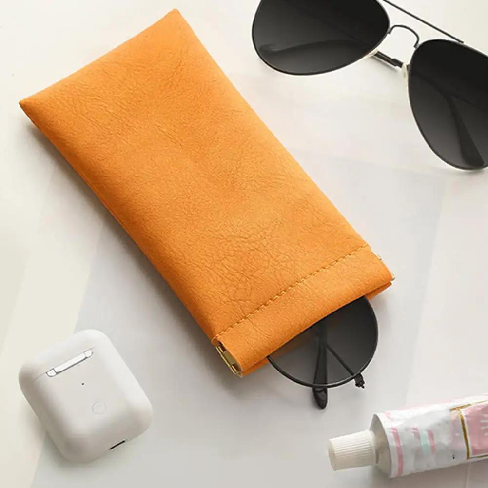 Sac de rangement pour lunettes à domicile, Texture Cortex, rangement pour lunettes, bouche en Shrapn