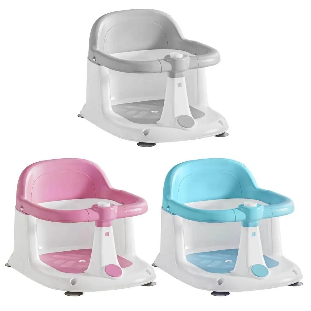Siège de bain pour bébé de 6 mois et plus, siège de bain assis, chaise de baignoire antidérapante po
