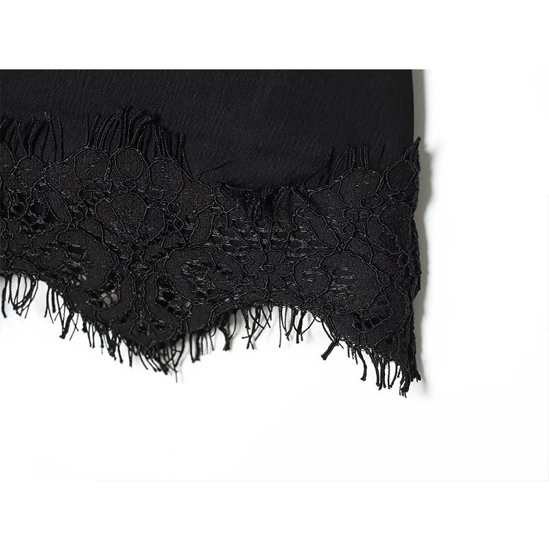 Femmes Mini jupe en dentelle Sexy a-ligne plissée taille haute jupe pour les femmes printemps été no