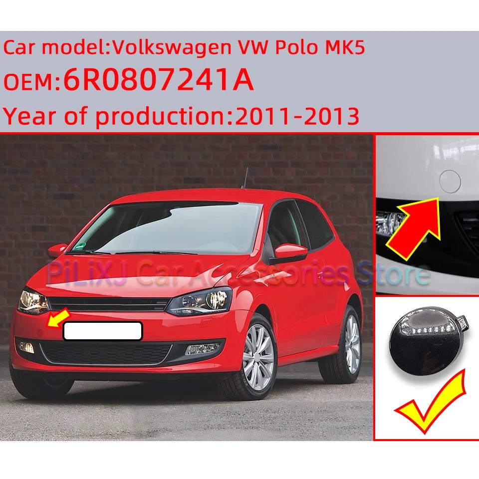 Couvercle d'oeil de crochet de remorquage de pare-chocs avant automatique pour Volkswagen VW Polo MK