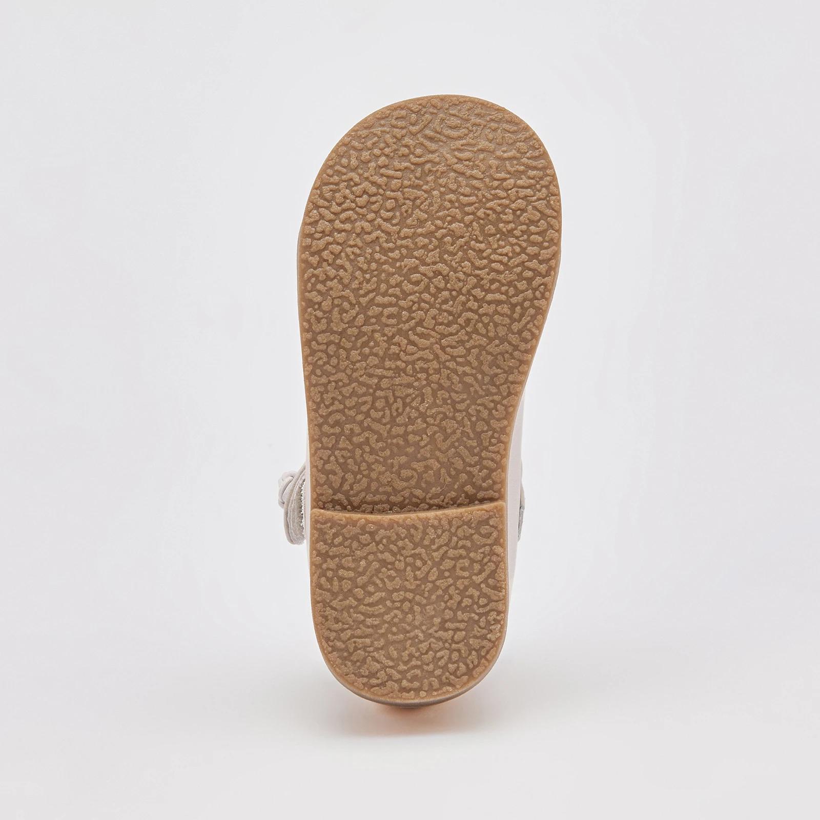 Dave Bella chaussures en cuir pour enfants automne fille confortable doux mignon blanc princesse cha