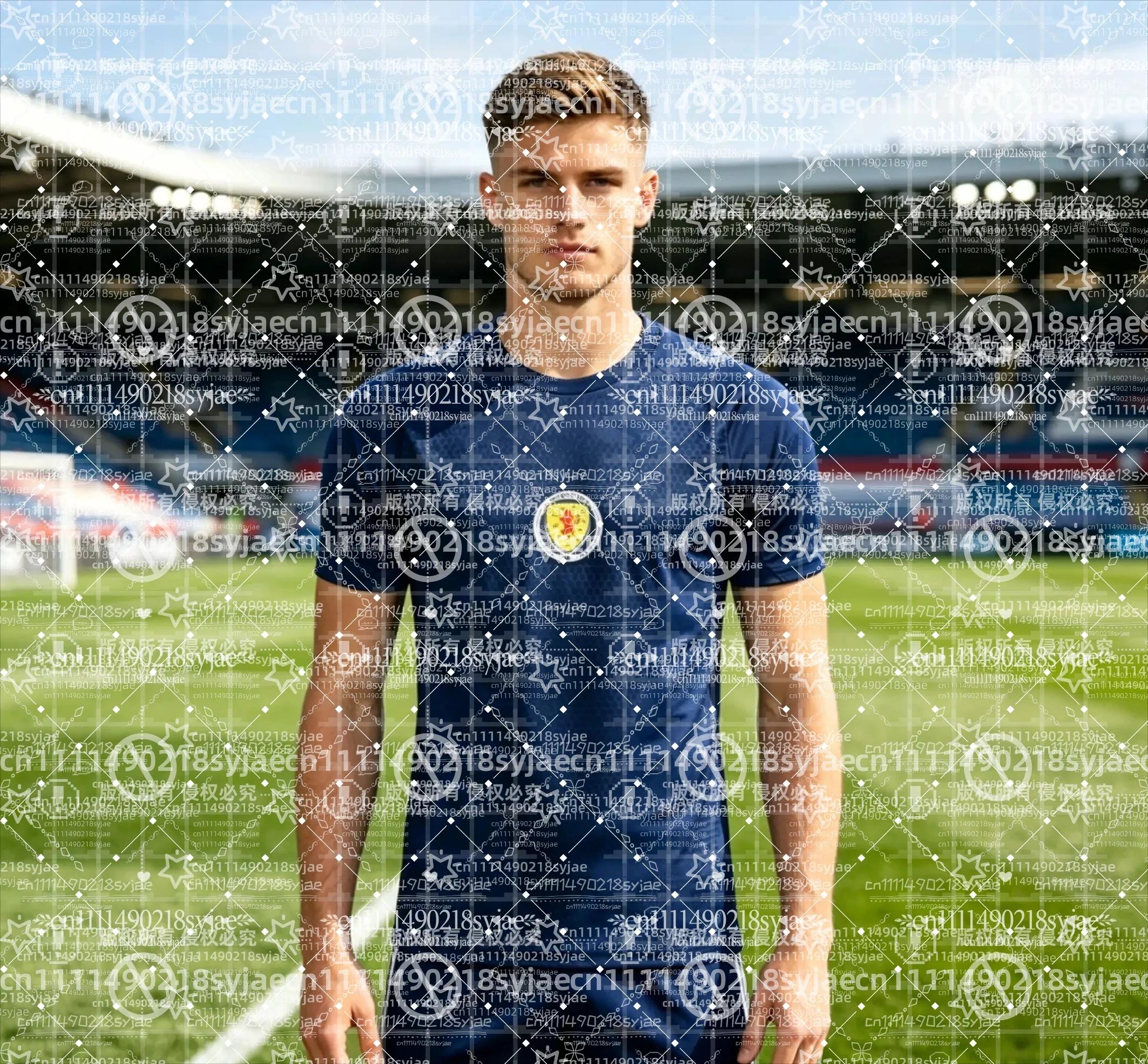 Nouveau T-shirt de football Écosse 2026 pour homme, séchage rapide et respirant, tenue de sport déco