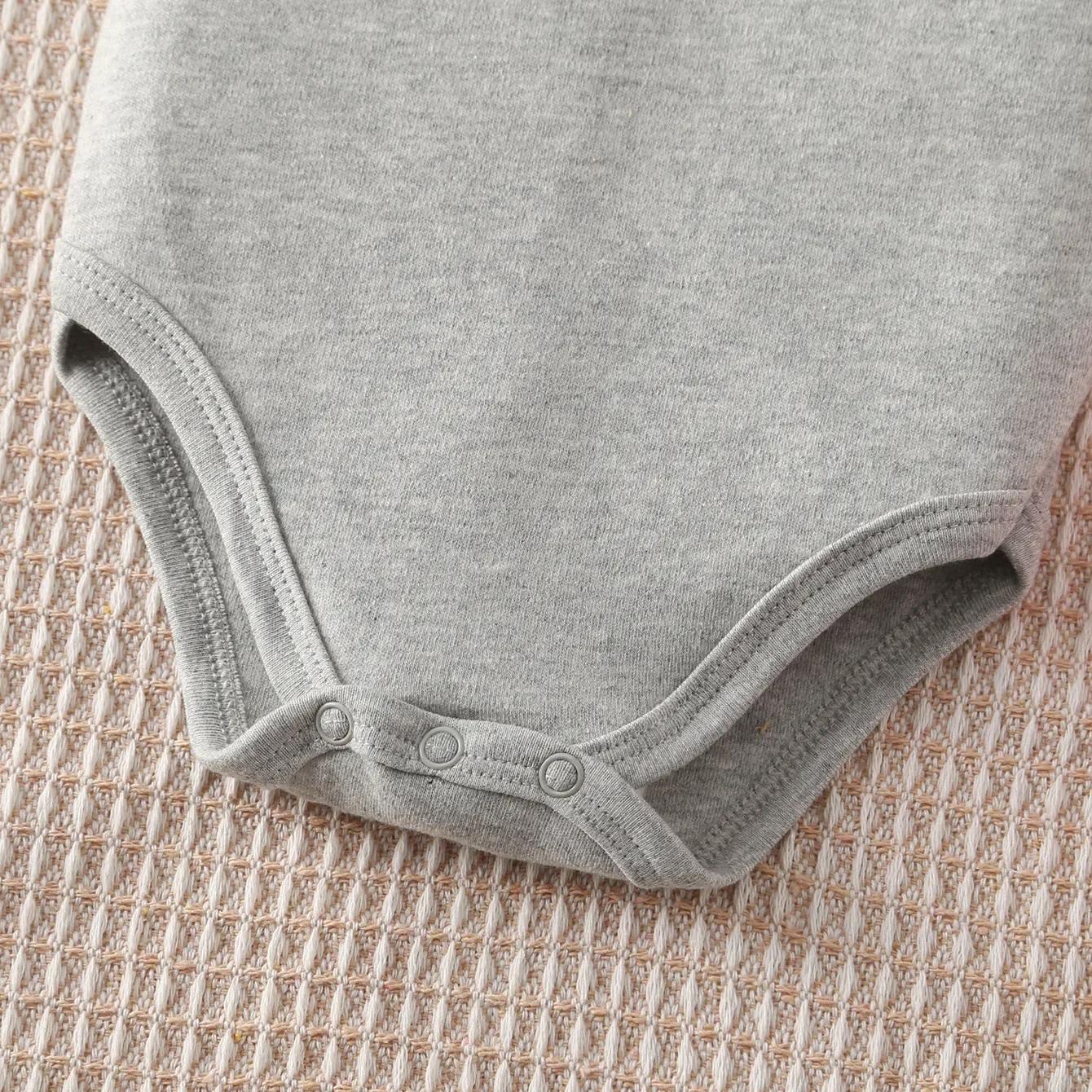 100% coton Onesie tissus We Are Happy Family imprimé exquis body confortable pour bébé combinaison p