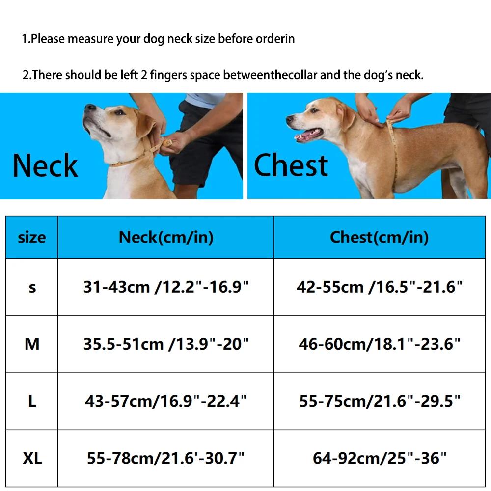 Couleurs d'épissure pour harnais pour chien de luxe moyen, sans traction pour grands et petits chien