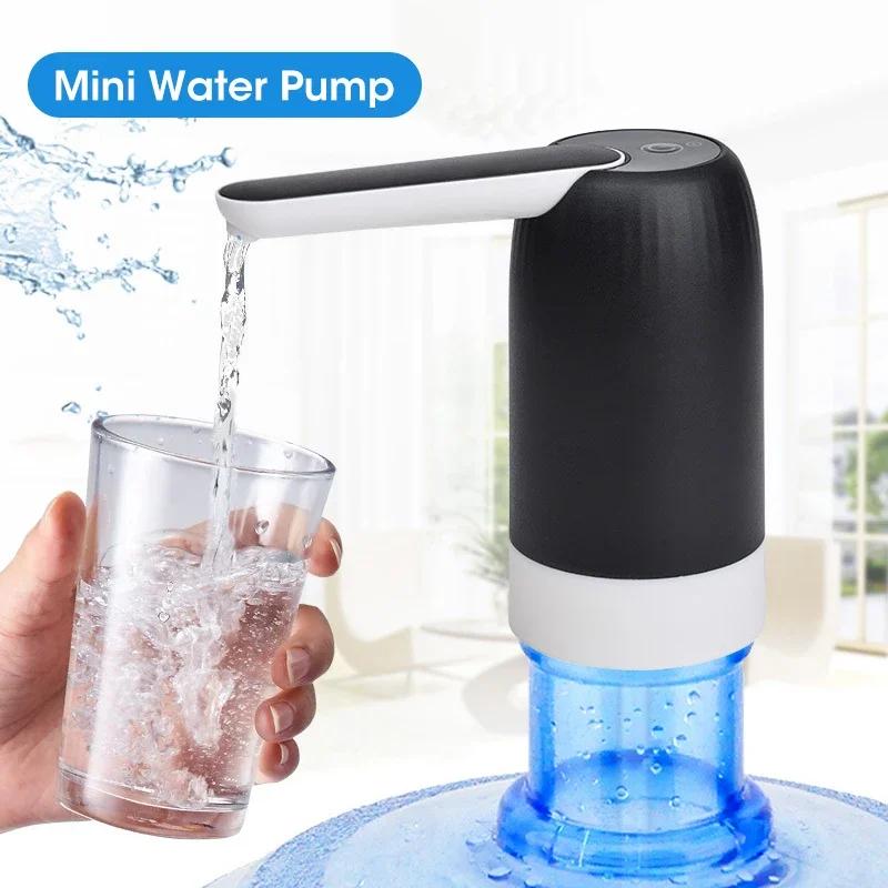 Pompe à bouteille d'eau distributeur d'eau USB charge automatique pompe à bouteille d'eau pompe à ea