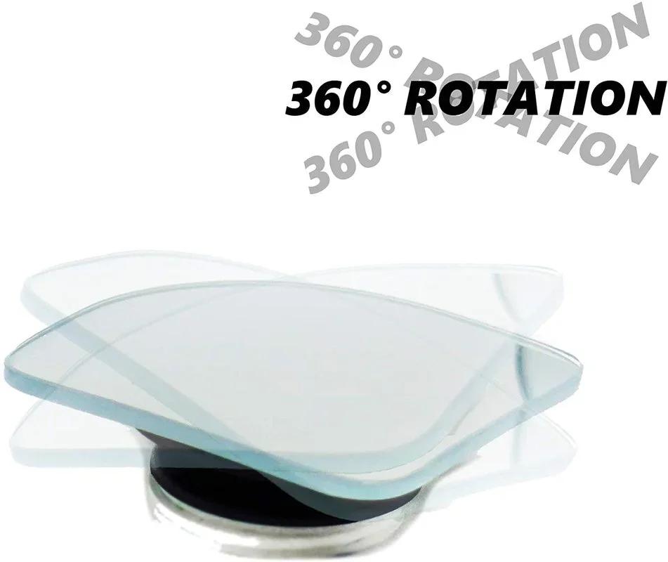 Rétroviseur d'Angle Mort de Voiture, Résistant à 360 °, Rotatif, Sans Cadre, Auxiliaire, pour Moto, 