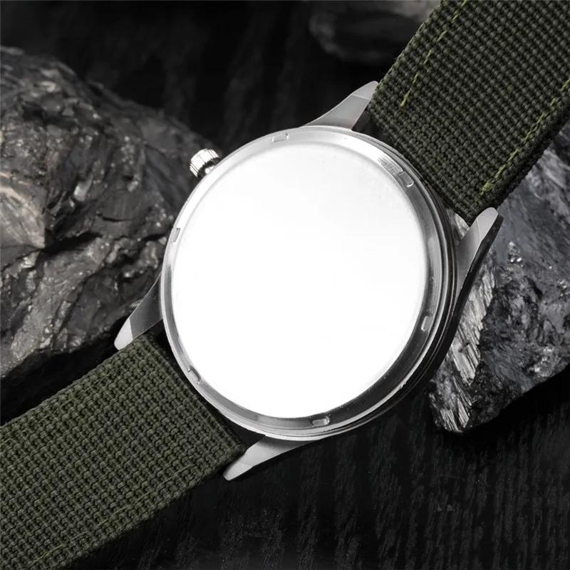 Garçons marque pas cher montres hommes mode décontracté bracelet en Nylon sport armée cadeaux Date Q