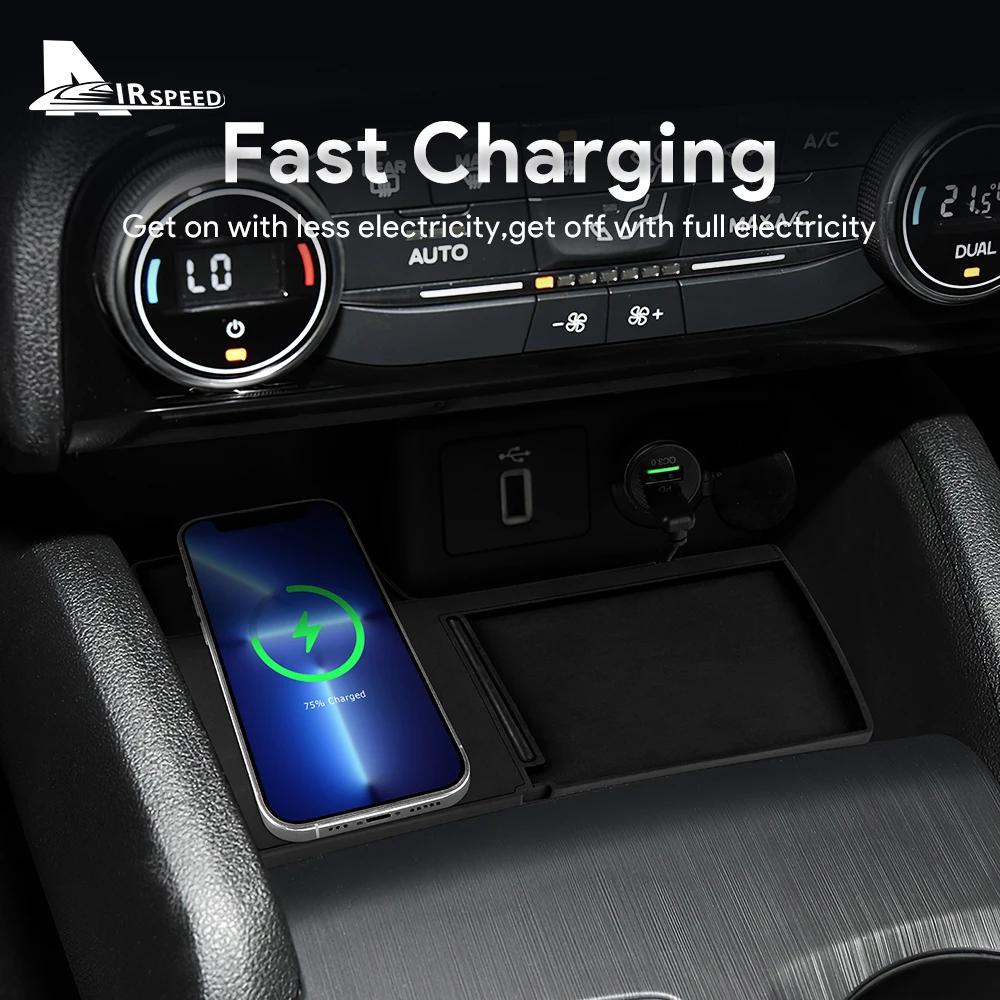 Support de charge rapide sans fil pour voiture, 15W, pour Ford Focus 2019 2020 2021 2022 2023, panne