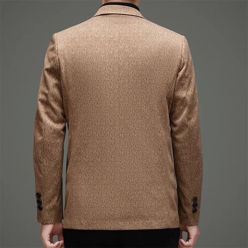 Nouvelle Collection Printemps 2026 – Veste de Costume Décontractée Brodé(e) à Double Boutonnage pour