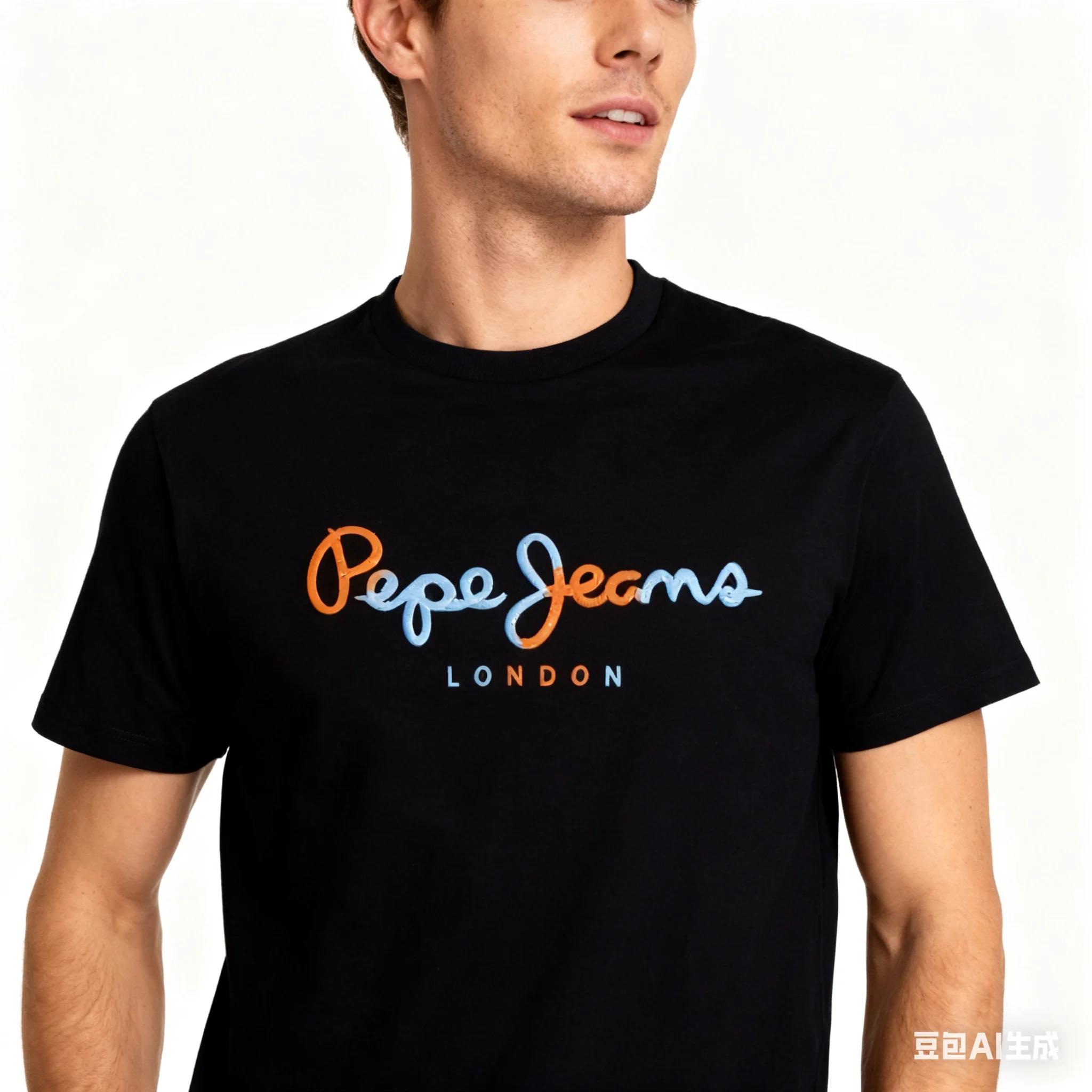 T-Shirt col rond pour hommes, dégradé vibrant, lettre imprimée, manches courtes, tissu doux, haut qu