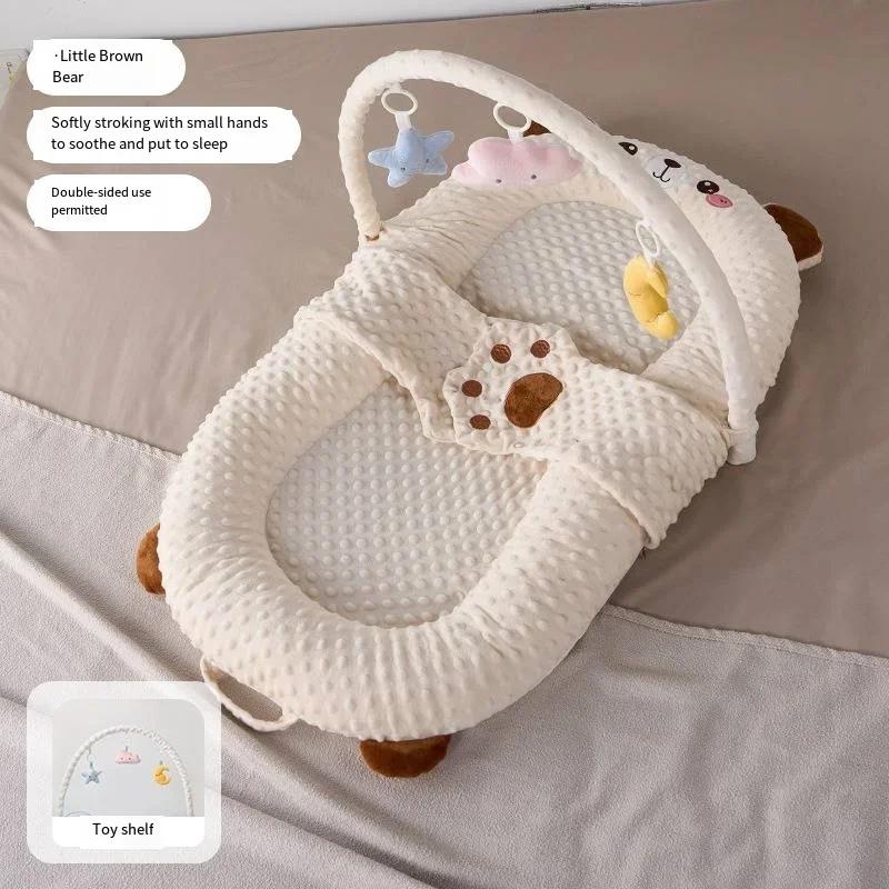 Lit dans le lit bébé et nouveau-né Anti-pression bébé 0-3 ans Anti-surprise couché sommeil outil mag