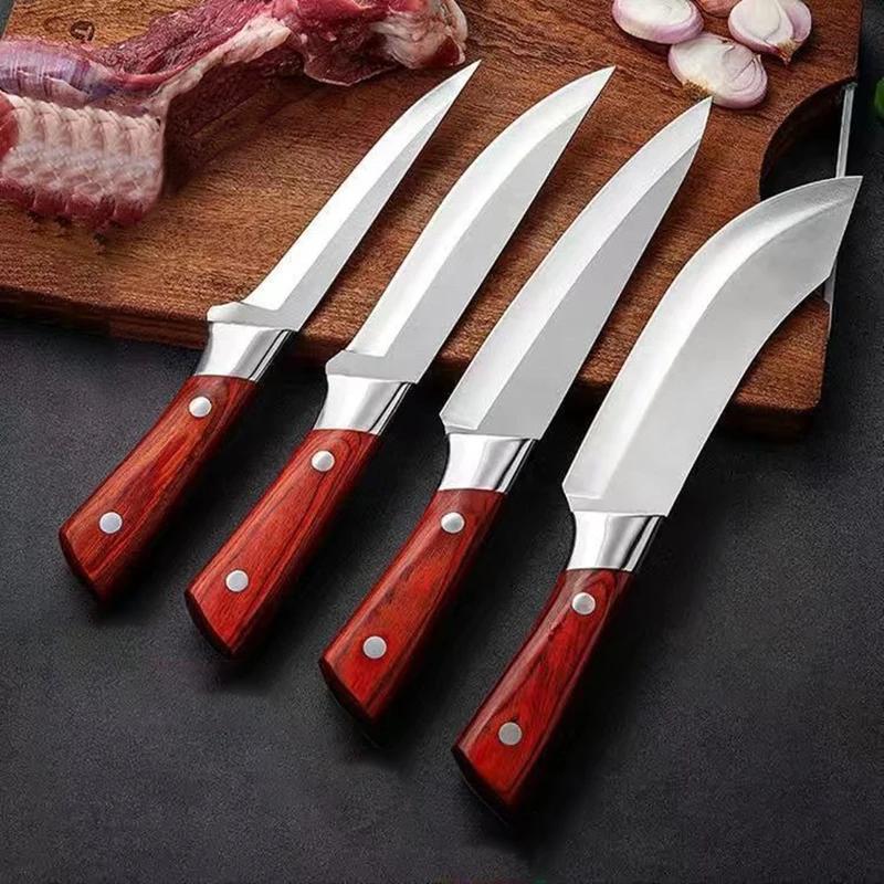 Couteau à désosser coupe de viande couteau de boucher couteau à découper acier inoxydable tranchant 