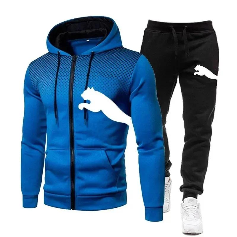 Ensemble à capuche automne/hiver pour hommes, vêtements de créateur à la mode automne/hiver, ensembl