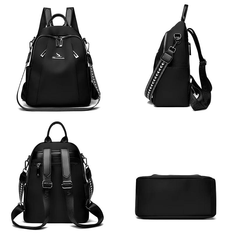 Sac à dos en cuir multifonctionnel de grande capacité pour femmes, sac à dos femme, haute qualité, m
