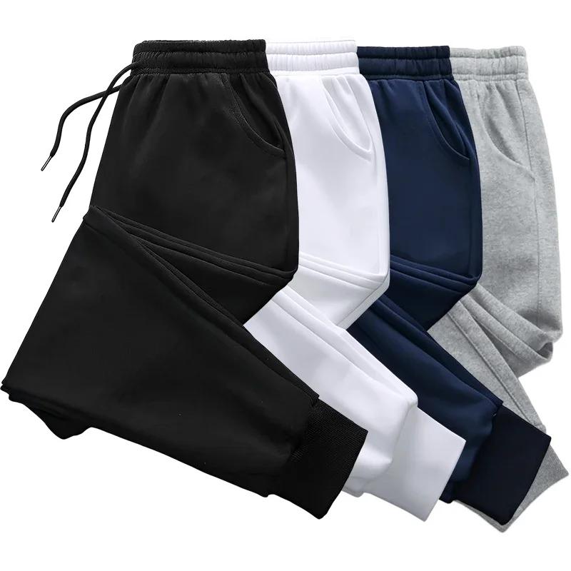 Hommes pantalons de survêtement de haute qualité cordon couleur unie pantalons de survêtement toutes