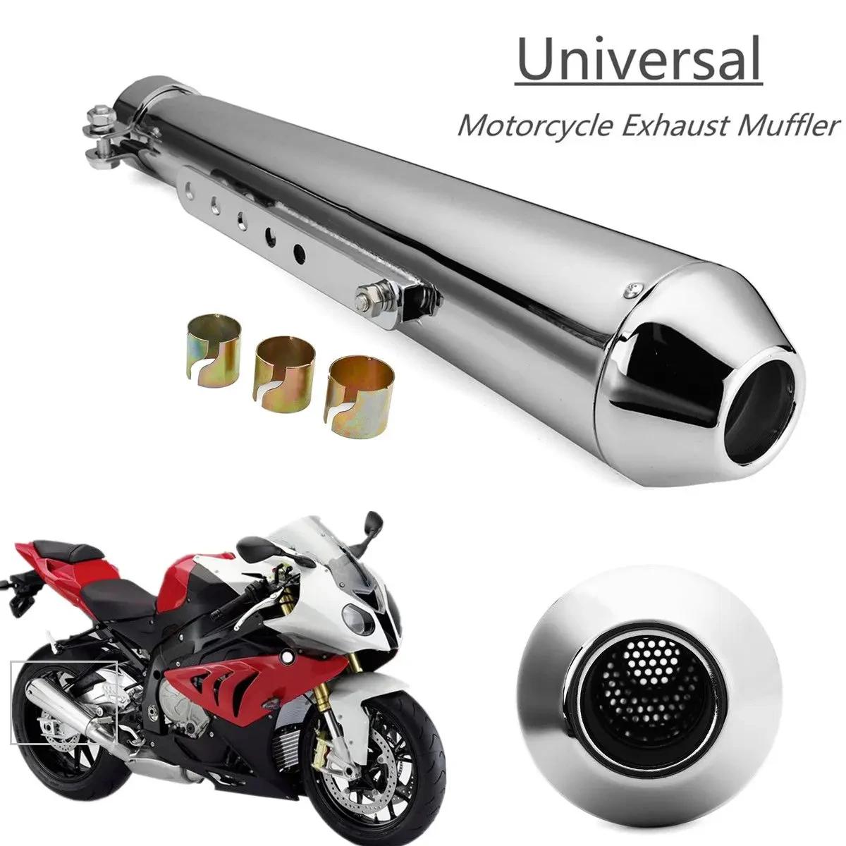 Silencieux Universel pour Moto, Accessoire Rétro, Vintage, Classique, Galvanoplastie, pour cg125, sr