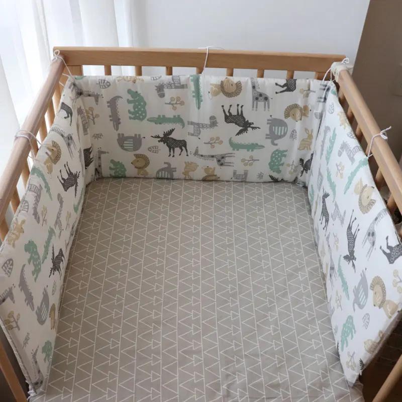 Pare-chocs de lit de bébé dans le berceau, Protection de lit épaisse et douce, protecteur de berceau