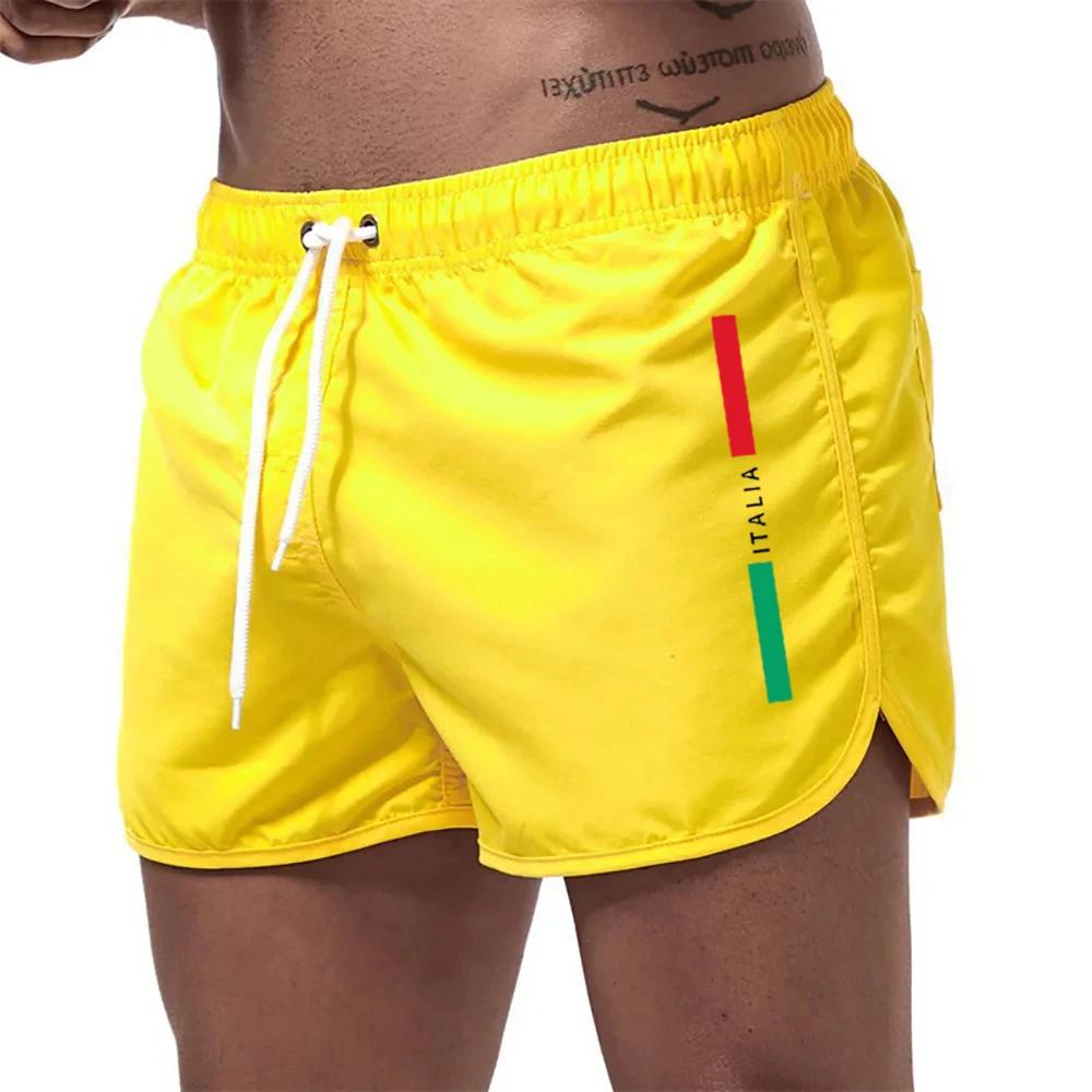 Nouveaux shorts de plage à séchage rapide pour hommes shorts de fitness maillots de bain d'été loisi