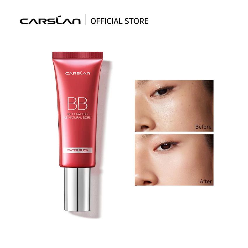 CARSLAN – BB crème correctrice hydratante à base de plantes, liquide de blanchiment, fond de teint, 
