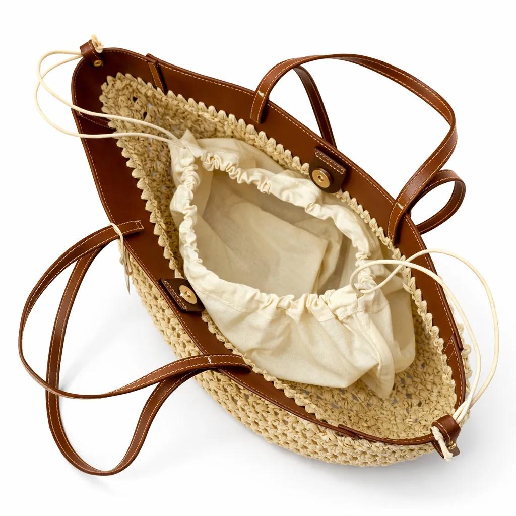 Sacs à couches de luxe simples et élégants pour femmes, grande capacité, sac à bandoulière en cuir, 