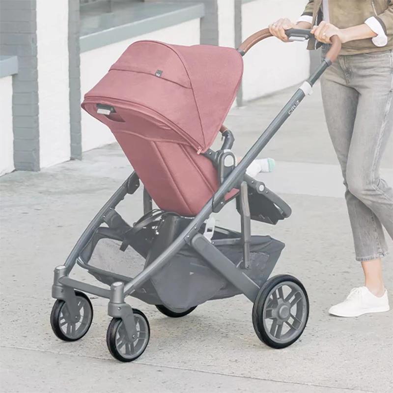 Pneu poussette Uppababy Cruz V2 PU - Roue avant arrière sans chambre à air housse personnalisée accessoire