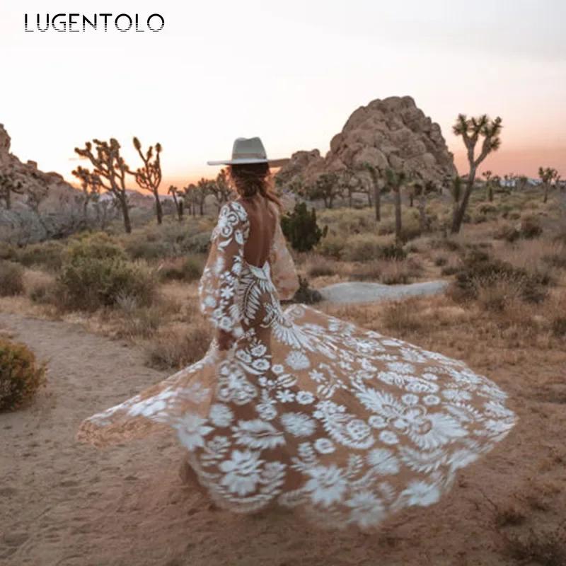Robe en Maille Sexy pour Femme, Dos aux, Décolmétrage en V Profond, Manches sulf, Plage, Élégante, G