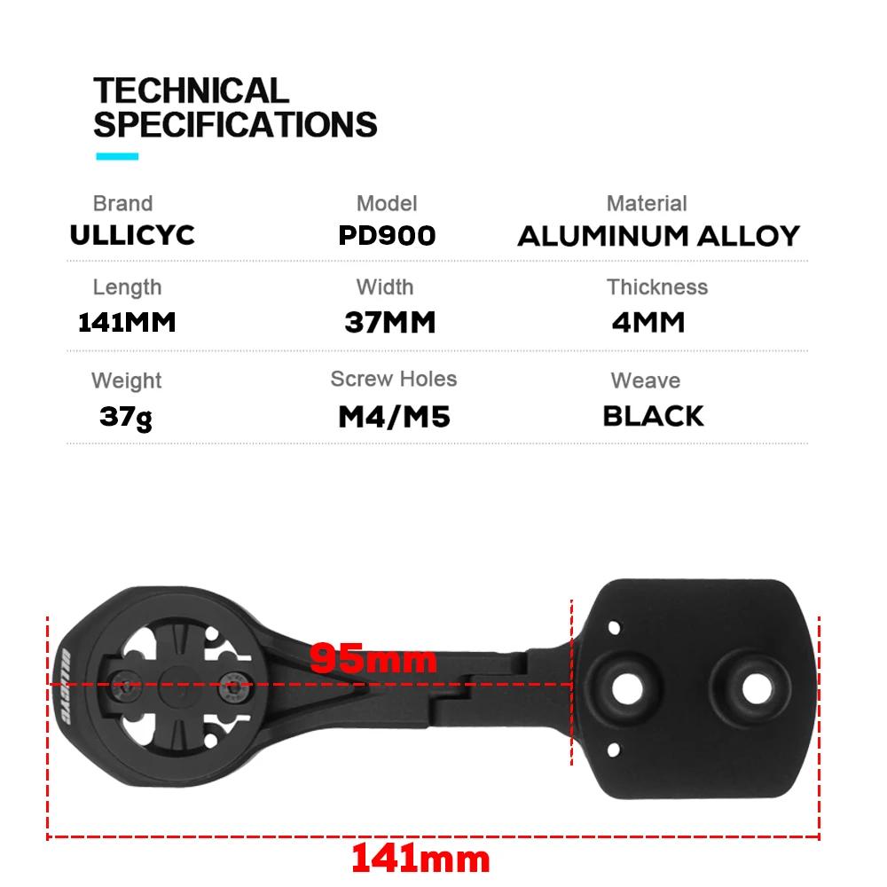 ULLICYC pour 5D Vision Metron ACR Support de guidon en alliage d'aluminium compatible avec GPS/Garmi