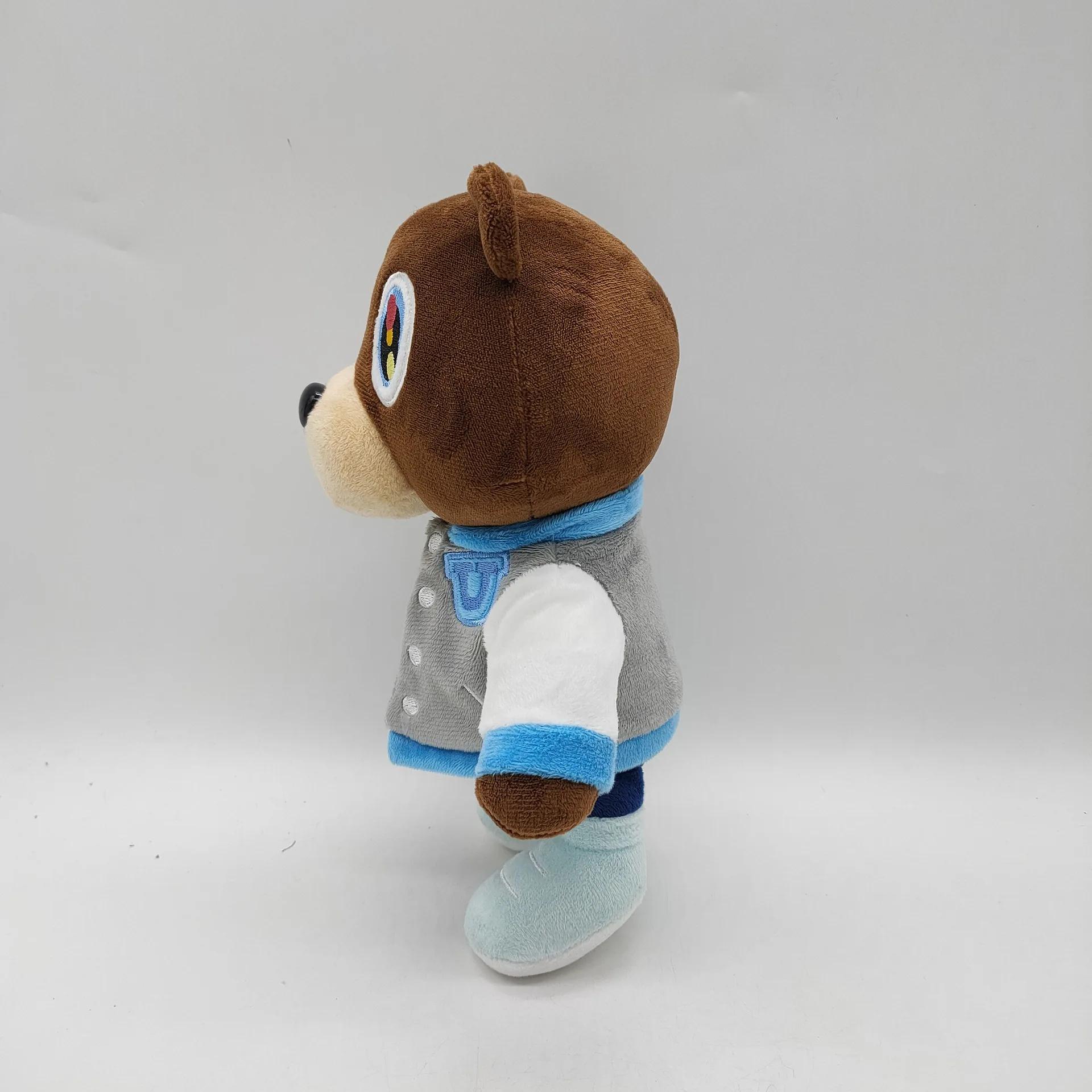 Ours en peluche Kanye abandonné Kawaii 26cm, jouets en peluche Kanye West pour remise de diplôme, pe