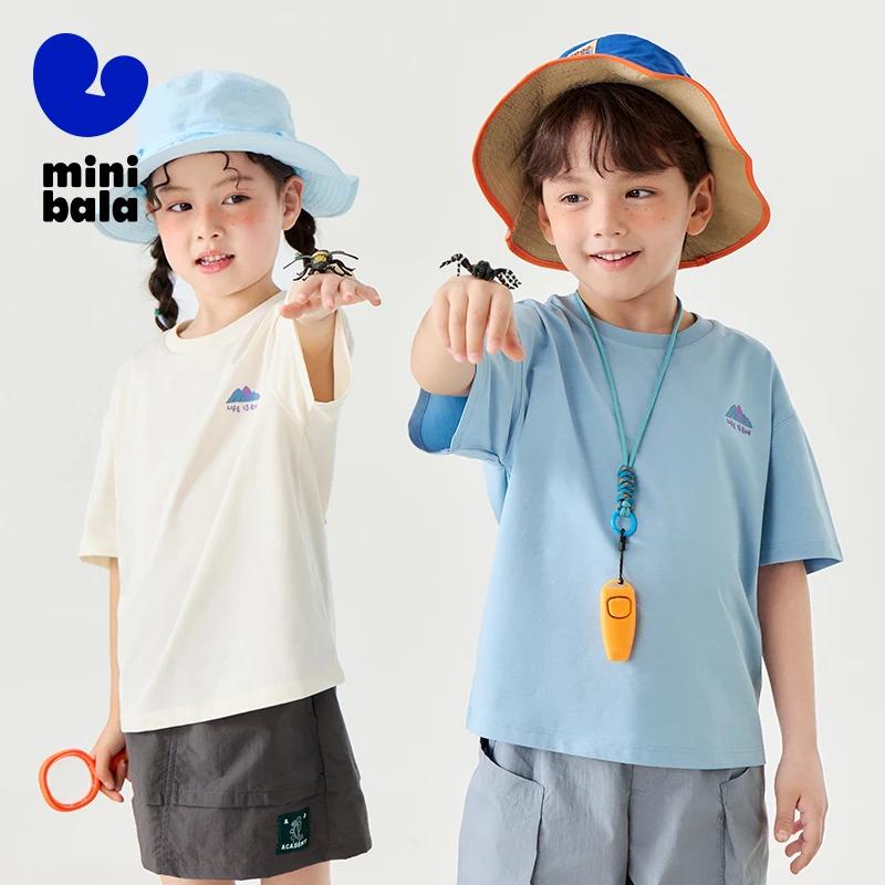 Mini Bala garçons et filles T-Shirt enfants sensation de fraîcheur antibactérien Anti-transpiration 