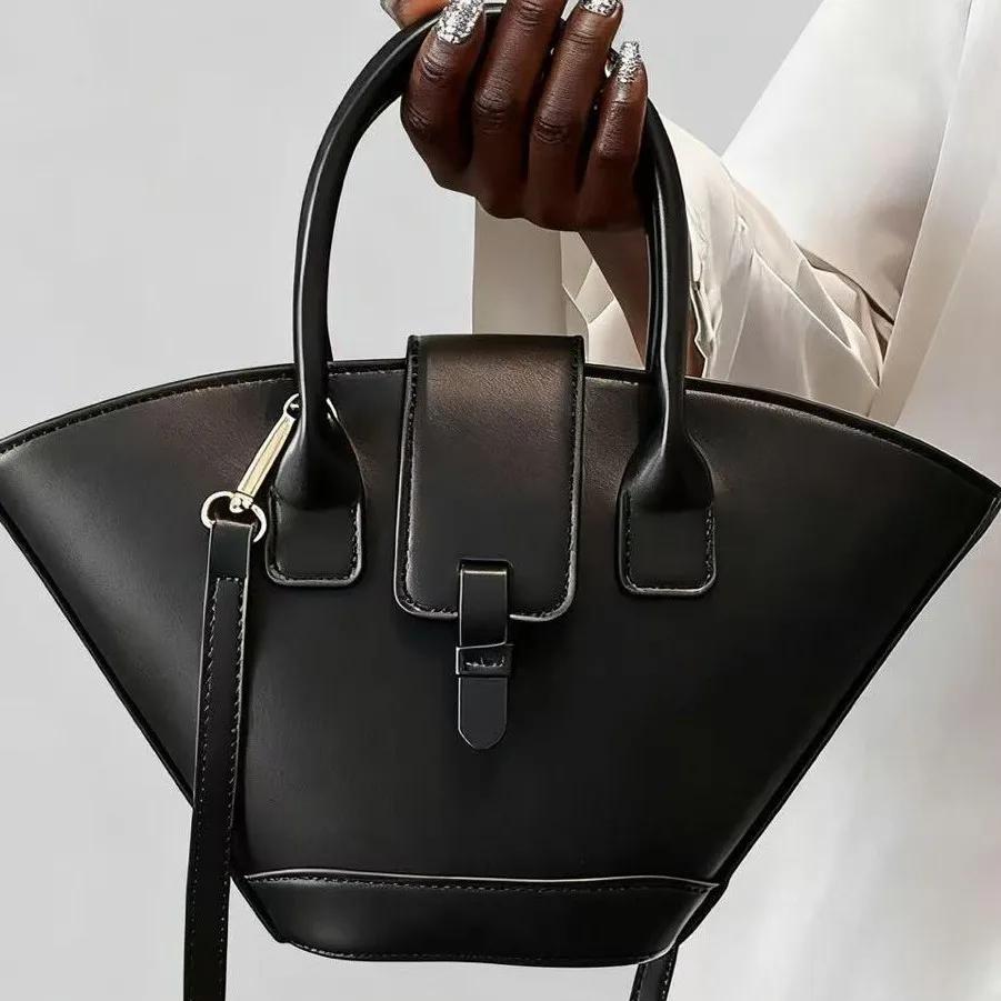 Sac à langer en cuir élégant et décontracté pour femme, grande capacité, texturé, style rétro origin