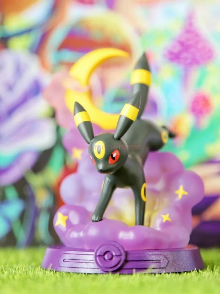 Anime Pokemon funisme aventure Eevee costume de famille boîte aveugle Jolteon Sylveon figurine Colle