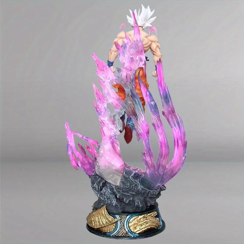 Nouvelle figurine Dragon Ball Son Goku 25 cm Ultra Instinct Super Saiyan 2025 – Statue en PVC, modèl