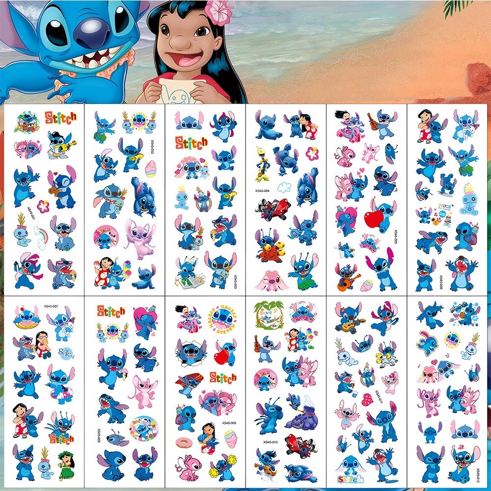Autocollants bulle point de dessin animé Disney pour enfants, 12 pièces, autocollants gonflés 3D en 