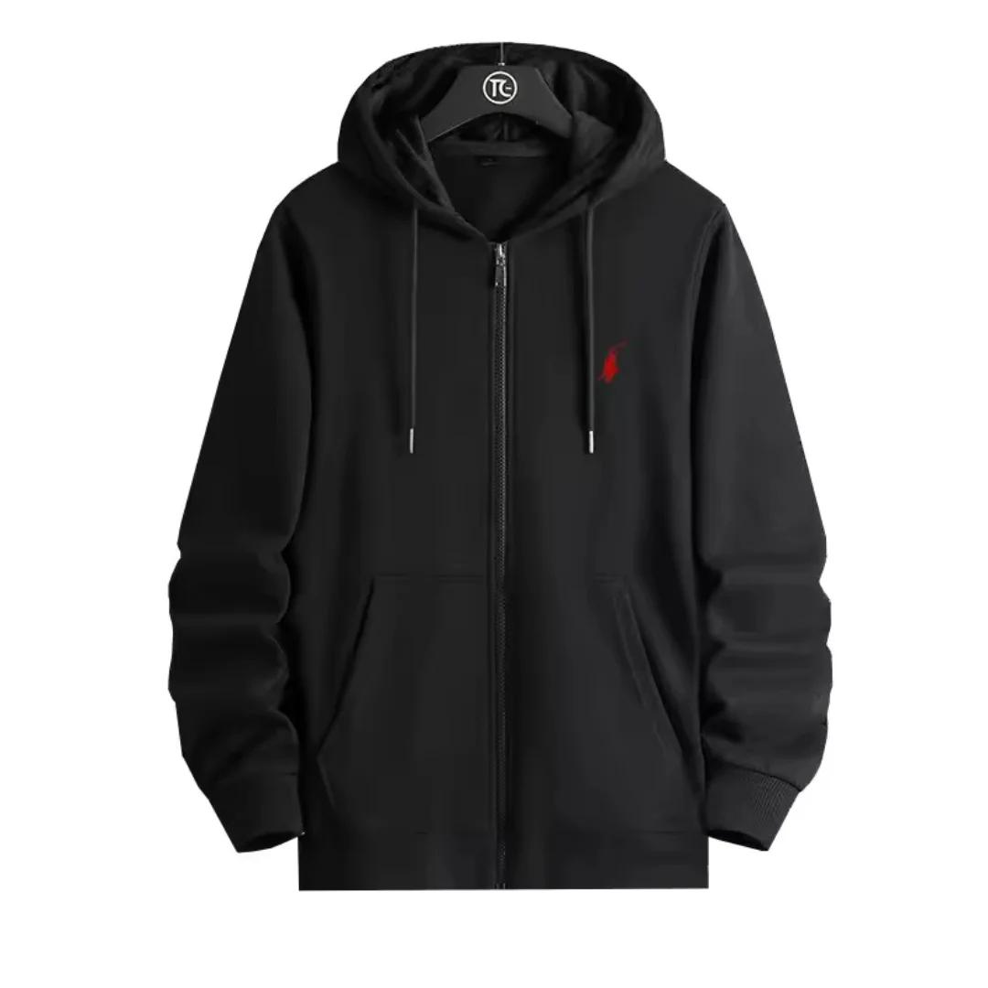 Sweat-shirt à fermeture éclair sport imprimé tendance, mode décontractée pour hommes et femmes, spor