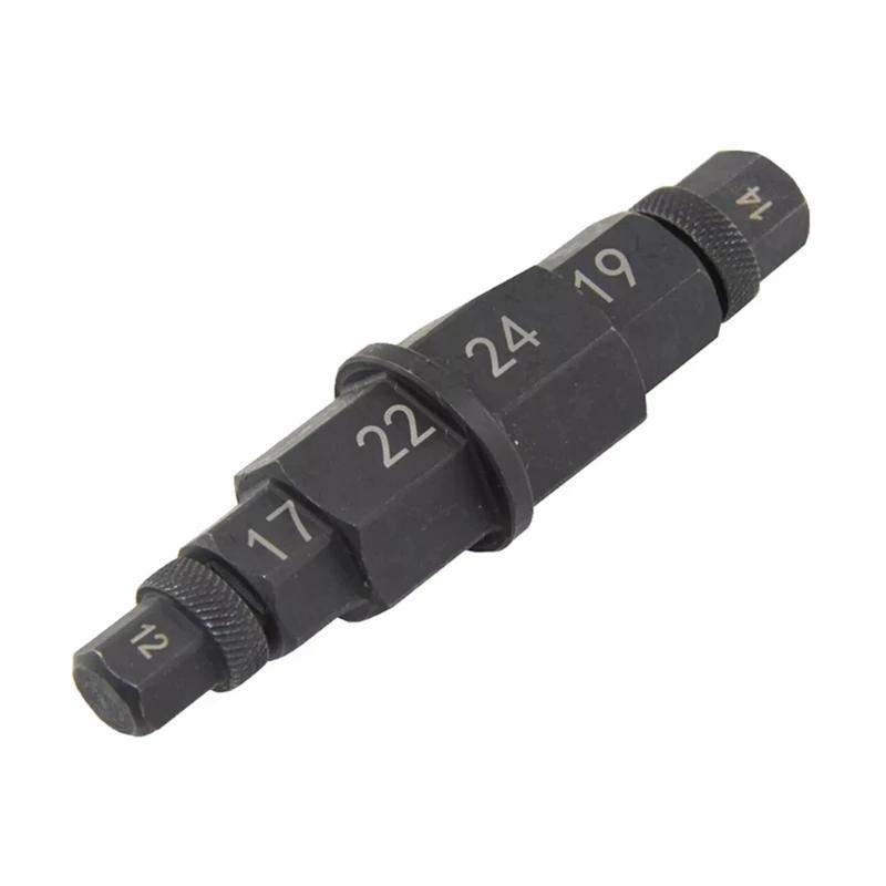 Adaptateur de douille de broche d'appellation hexagonal Allen pour moto, outil de retrait d'opathie,